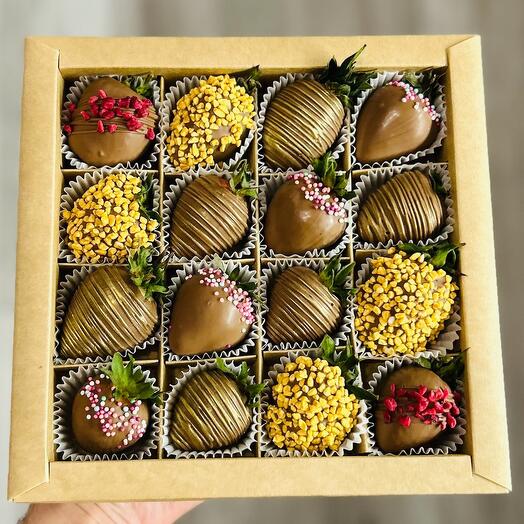 Клубника в шоколаде🍓 16 штук 💝