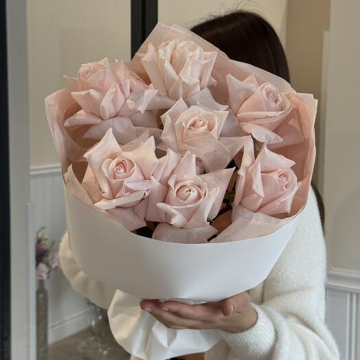 Нежный букет из роз 💞
