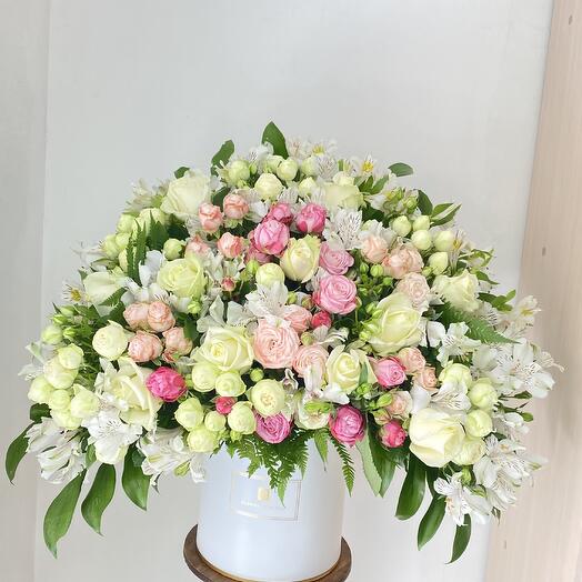 Цветы в коробке 9