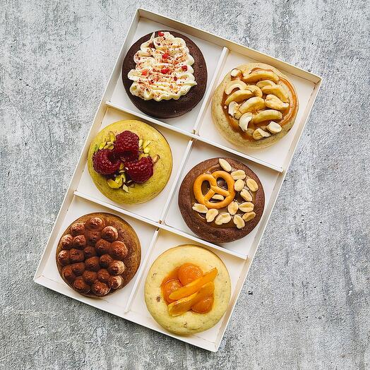 ХИТ! Набор Печенья Кукис с начинками, 6 шт. NY Cookies 🍪 Подарок для дочки. Сюрприз для девушки