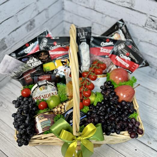 Продуктовая корзина «Вкусный вечер»