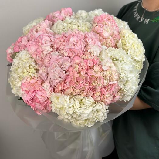 WOW букет 💐 Успей заказать на FW🎁 Букет из 15 пышных гортензий