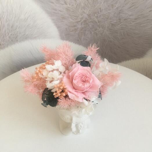 Девочка с цветами 2