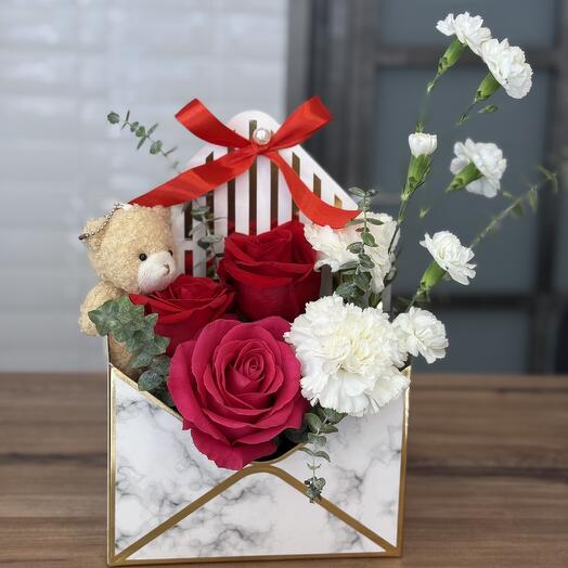 Floral letter