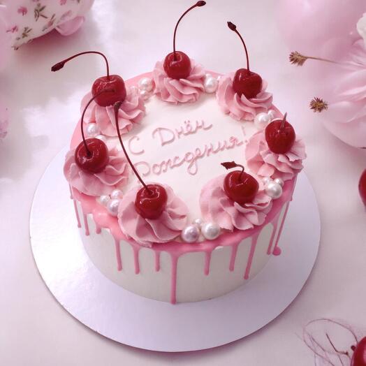 Торт 1кг «с днем рождения»