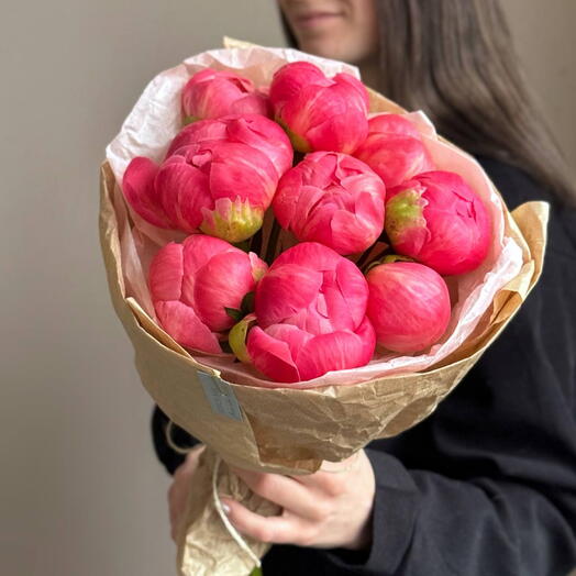 Пионы Корал