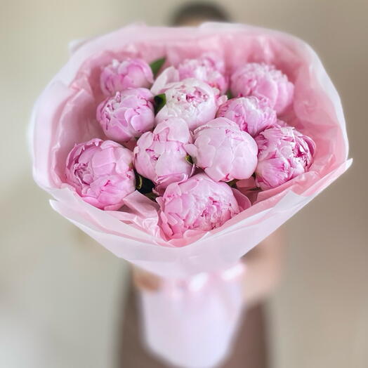 Букет из пионов Сара Бернар🌸