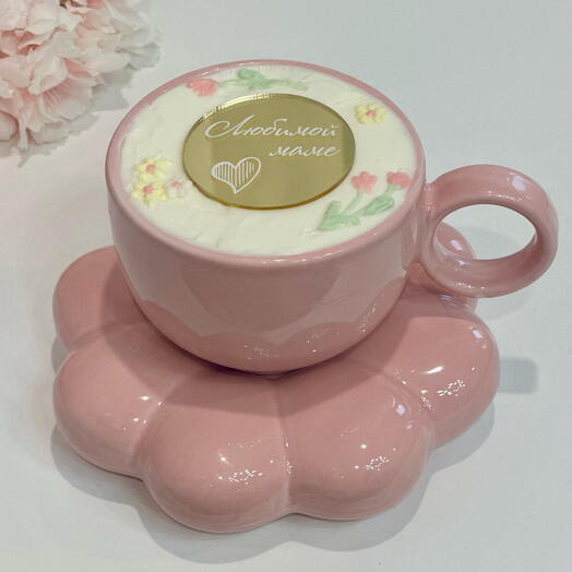 Торт в чашке