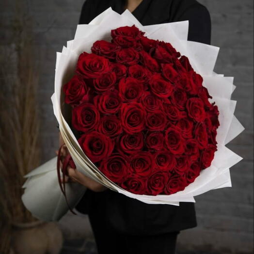 50 Red Roses Bouquet