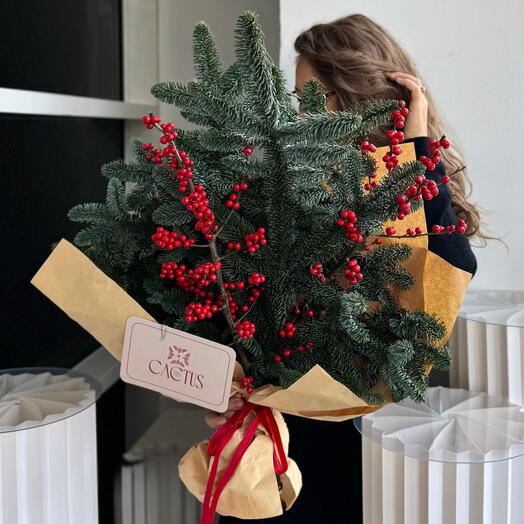 Big banch (с нобилисом и ягодами илекса)