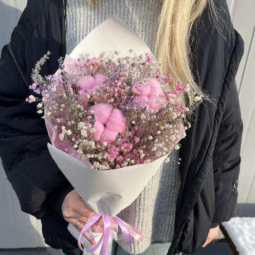 Букет из сухоцветов