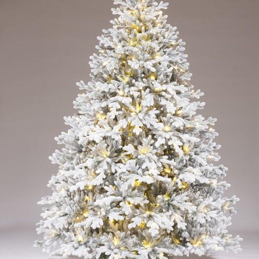 Искусственная заснеженная ёлка Нордика - 215 - 148