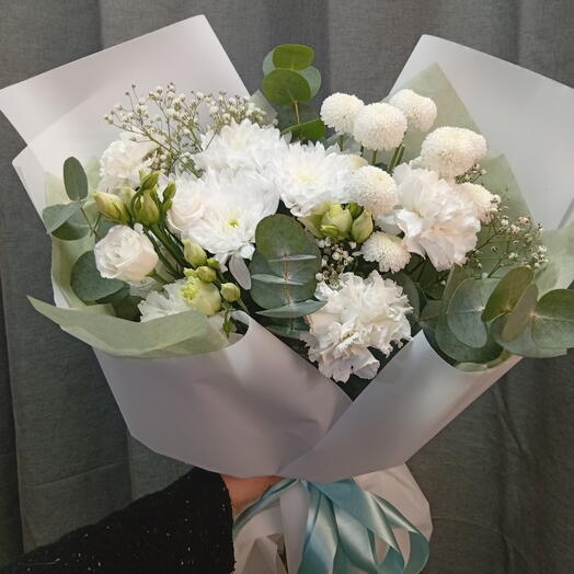 Букет снежок