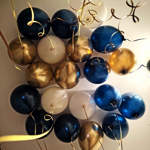 Шары под потолок для мужчины , мужа , мальчика на день рождения