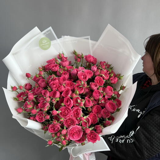 Букет из спрей розы София