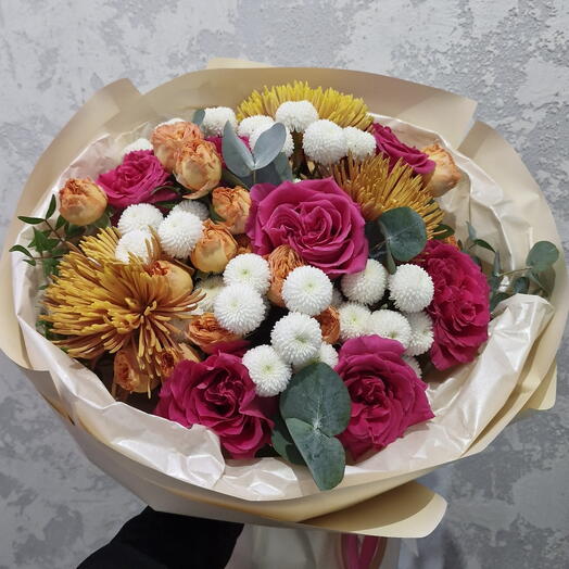 Букет сборный "Малинка"