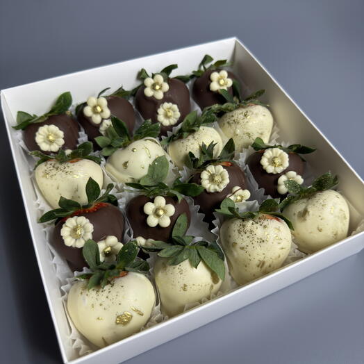 Клубника в шоколаде 16 шт