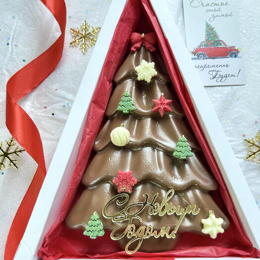 Шоколадная елка Новый год
Подарок на Новый год 🎄