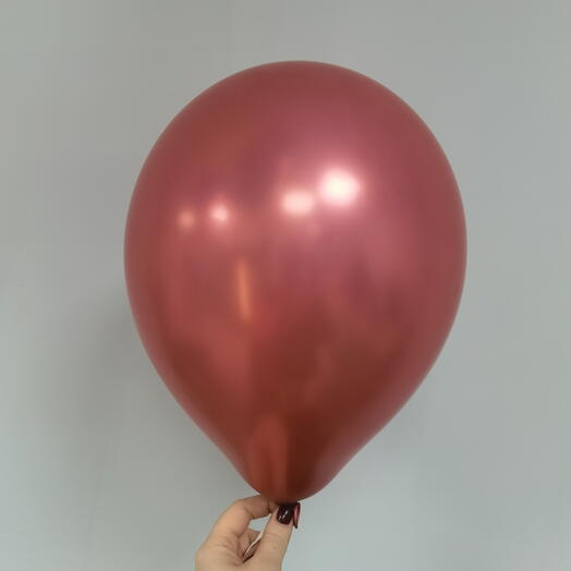 Воздушный шарик "хром" 35см