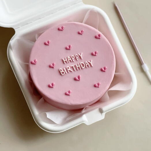 Торт-бенто happy birthday