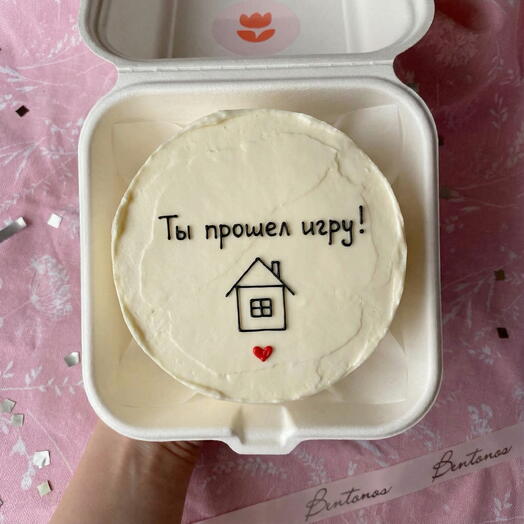 Бенто торт на новоселье Ты прошел игру
