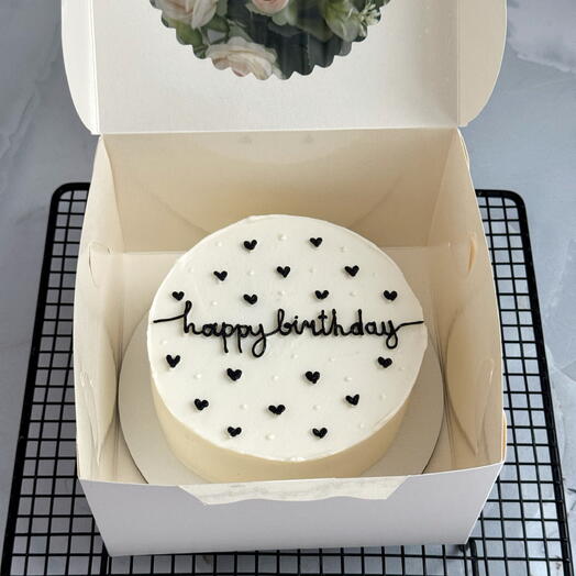 Бенто торт «happy birthday в подарок на день рождения, девушке, парню, сестре , подруге