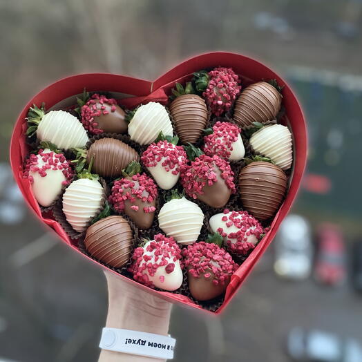 Клубника в шоколаде СЕРДЦЕ 💓