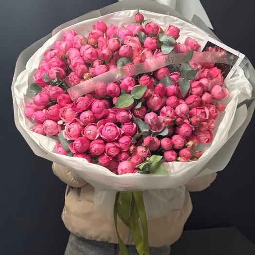 ПРЕМИУМ ПИОНОВИДНАЯ КУСТОВАЯ РОЗА SILVA PINK