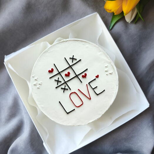 Бенто-торт LOVE на день влюбленных