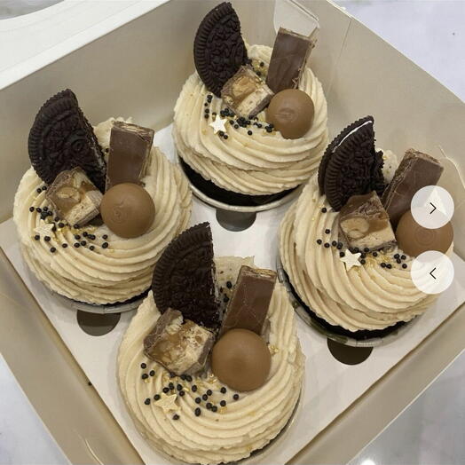 Cupcakes "Snickers"