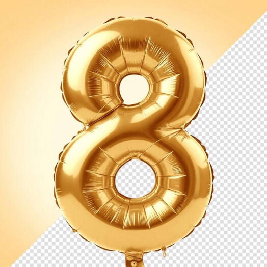 Цифра «8» Золото