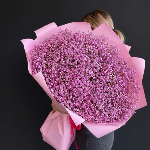 Ramo Gigante de 51 tallos de Gypsophila (velo de novia) / 51 tallos de Gypsophila /