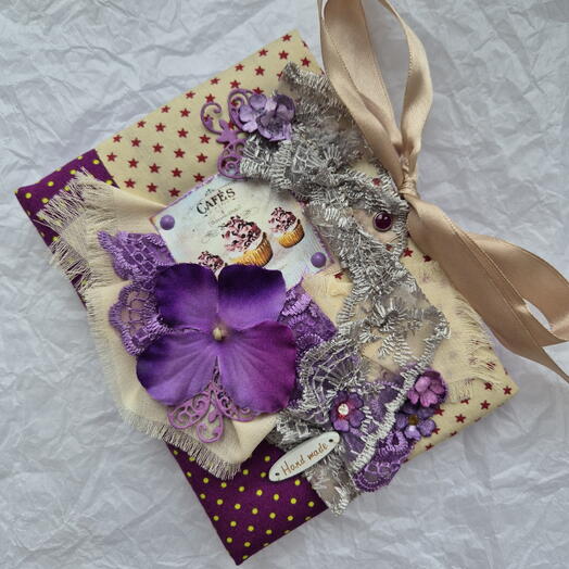Блокнот ручной работы 💜💜💜