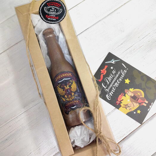 Шоколадная бутылочка🍫