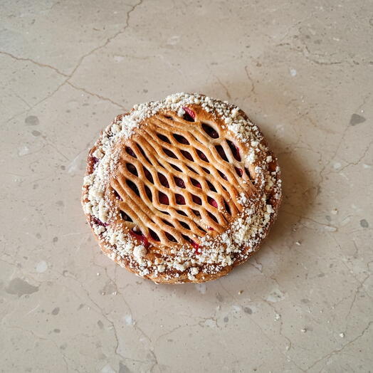 Пирог клубничный