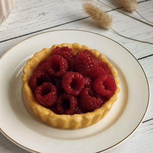 Мыло ручной работы тарталетка с малиной