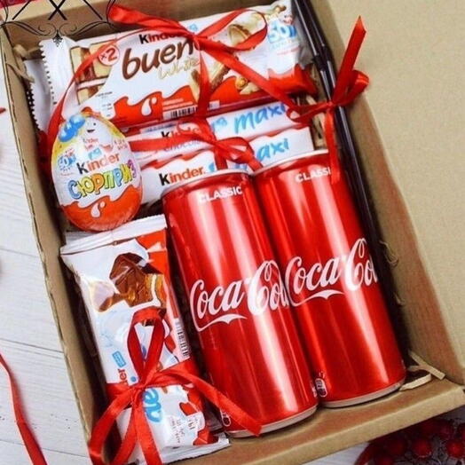 Kinder +CocaCola set