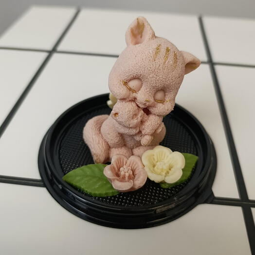 Кошечка мама шоколадная