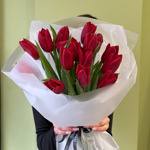 Тюльпаны красные S