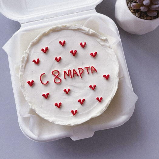 Бенто торт 8 марта,сладкий подарок маме,жене,бабушке,сестре