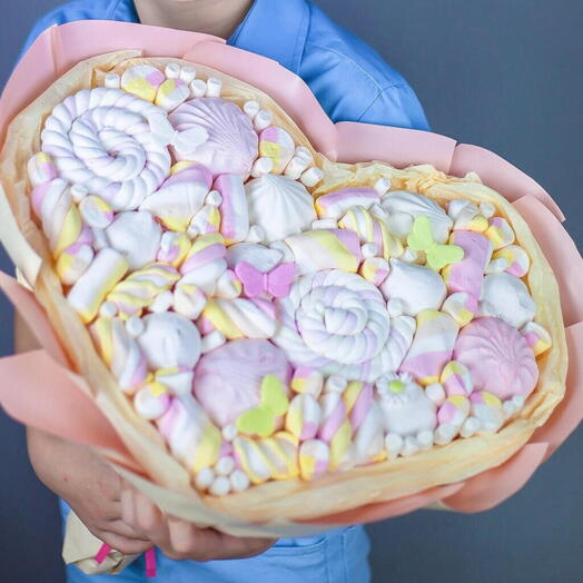 Букет зефирка