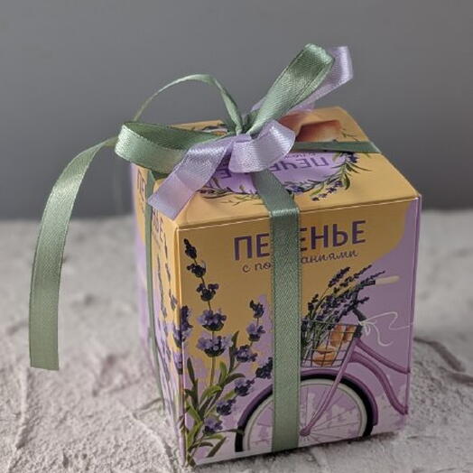 Печенье сахарное с пожеланиями (4 шт)