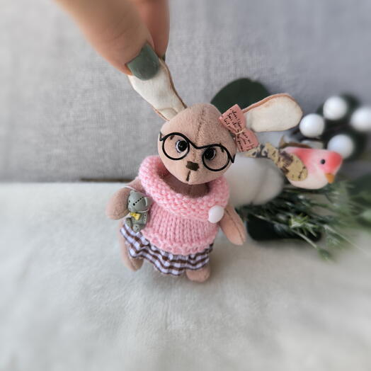 Авторская игрушка Зайка Ника