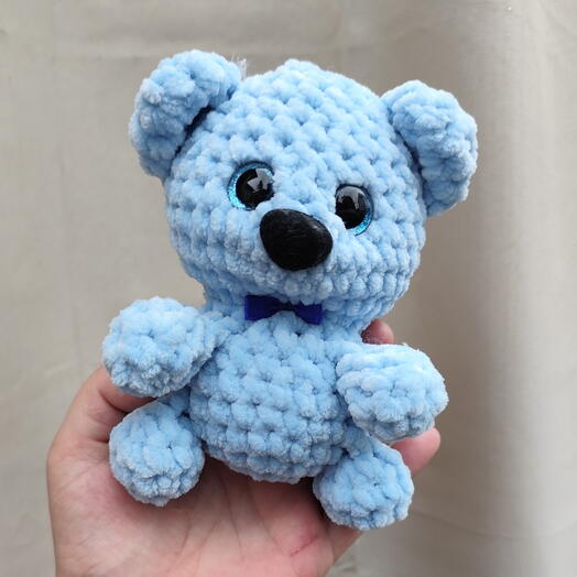 Умка с бантиком 😍игрушка ручной работы