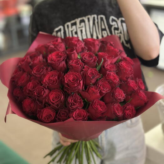 51 красная Роза