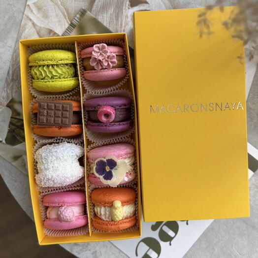 Коробочка с макарон Изысканное удовольствие