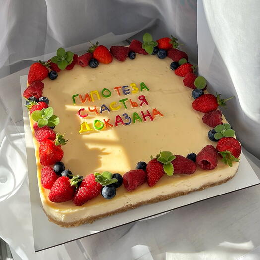 Лимонный чизкейк (День рождения)