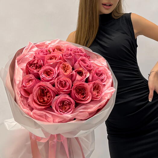 Розы pink expression