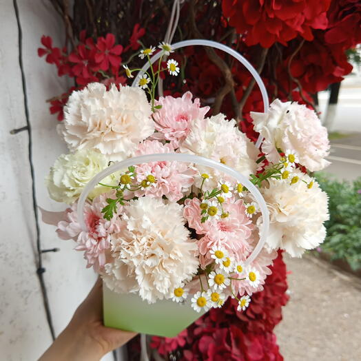 Композиция Розовое облако 🍧🌱🌸🩷