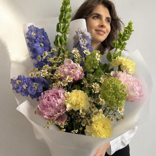 Букет «Фарфоровое лето»